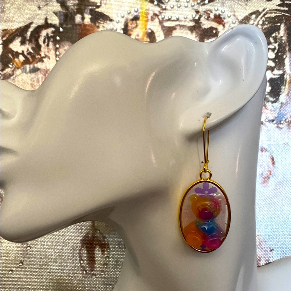 Gummy Bear Dangle Earrings